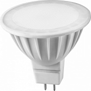 Лампа светодиодная 5Вт GU5.3 теплый белый свет спот MR16 Онлайт 