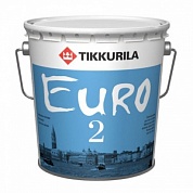 Краска интерьерная белая основа А (2.7л) Euro 2 Tikkurila