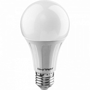 Лампа светодиодная 12Вт Е27 холодный белый свет груша Онлайт