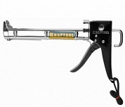 Пистолет для герметиков полукорпусной хромированный (320мл) Kraftool