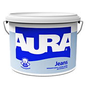Краска моющаяся матовая основа ТR (2.7л) Aura Jeans