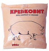 Добавка кормовая для поросят и свиней (900гр) Крепковит