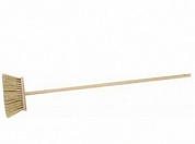 Метла синтетическая (1200х240мм) деревянный черенок Зубр