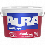 Краска моющаяся для стен и потолков белая основа TR (5л) Aura Interior Mattlatex