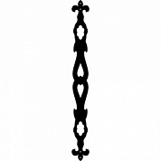 Балясина серая №3 металл (800мм)